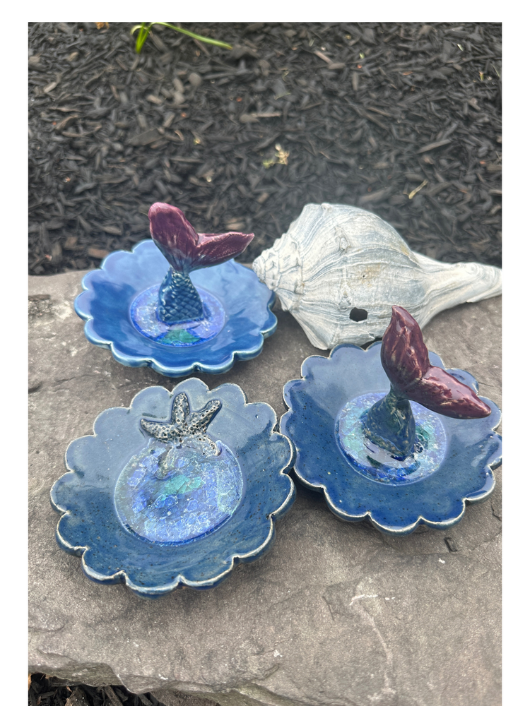 Handmade Pottery Trinket/Ring Dish