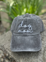 Dog Mom Script Baseball Hat