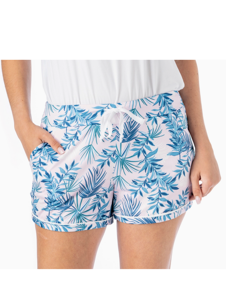 Hello Mello Palm Down Lazy Daisy Lounge Shorts