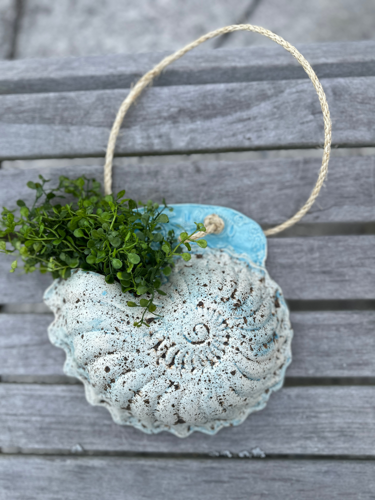 Handmade Seashell Wall Pockets