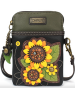 Chala Sunflower Cellphone Crossbody Bag