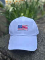 American Flag Embroidery Baseballl Hat