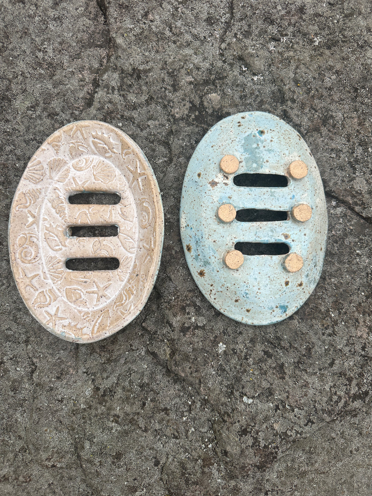 Handmade Pottery Soap Dish
