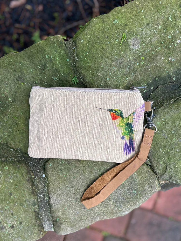 Hummingbird Wristlet