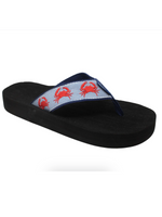 Pinch Me Crab Tidewater Flip Flops