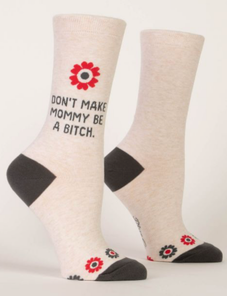 Sarcastic and Funny Crew Socks - Wild Magnolia