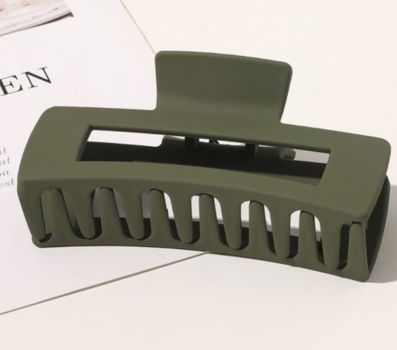 Rectangle Hair Claw Clip