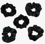 Satin Hair Scrunchies in a Gift Box