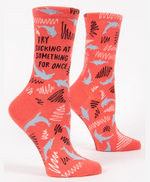 Sarcastic and Funny Crew Socks