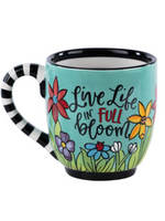 Live Life In Full Bloom Mug - Wild Magnolia