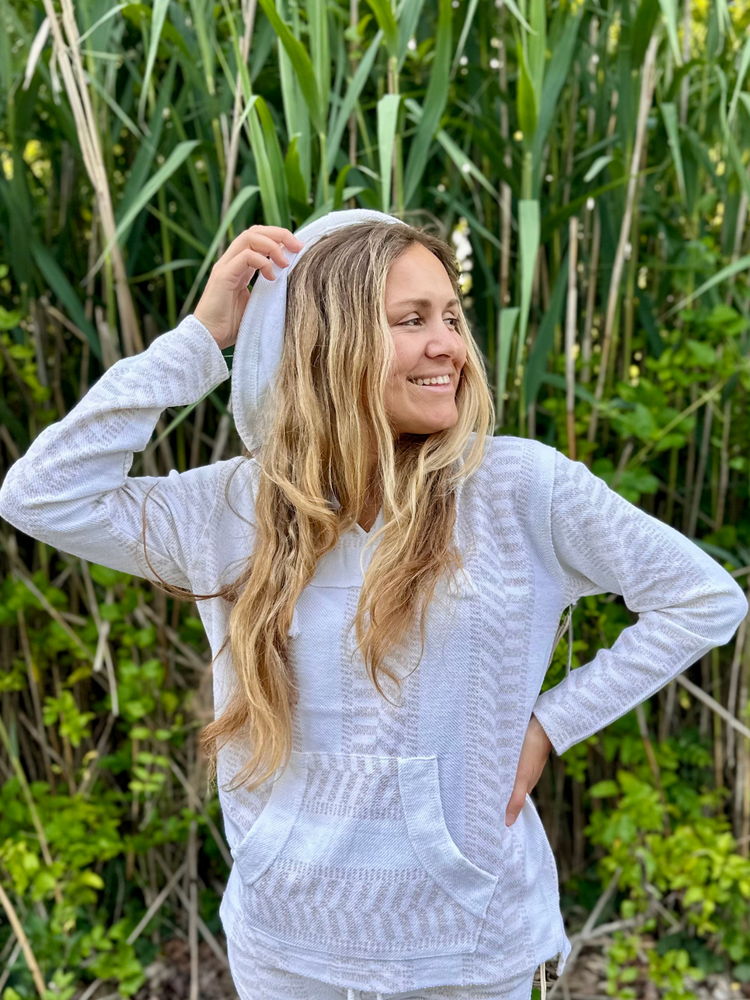 Sand Stripe Baja Hoodie