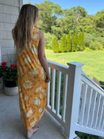 Summer Vibes Sleeveless Yellow Maxi Dress in Curvy - Wild Magnolia