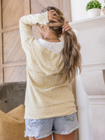 Shine Bright Half Zip Sweatshirt - Wild Magnolia