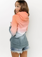 Chasing Sunset Double Hood Sweatshirt - Wild Magnolia