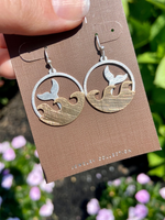 Whale Tail Earrings - Wild Magnolia
