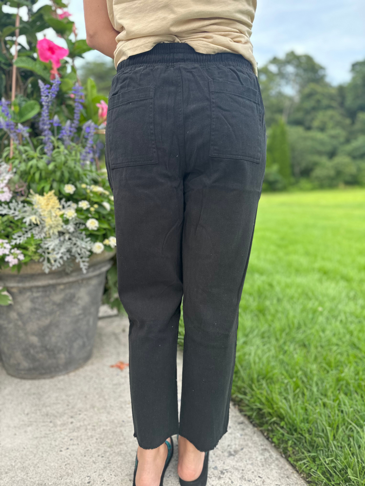 The Tuscany Joggers in Black