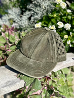 C.C. Criss Cross Pony Cap in Olive