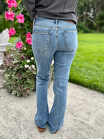Judy Blue Mid Rise Button Fly Bootcut Jeans