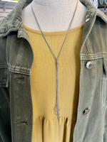 Silver Chain Wrap Necklace Set