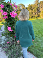 Everyday Comfort Sweater in Heather Juniper