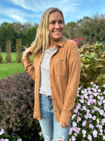 Lewis Top in Camel