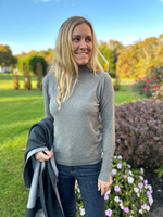 Long Sleeve Turtleneck in Charcoal