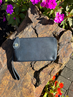 Kendall Crossbody Wristlet in Navy