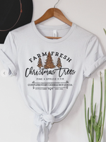 Farm Fresh Christmas Tree Graphic Tee (S-3X)