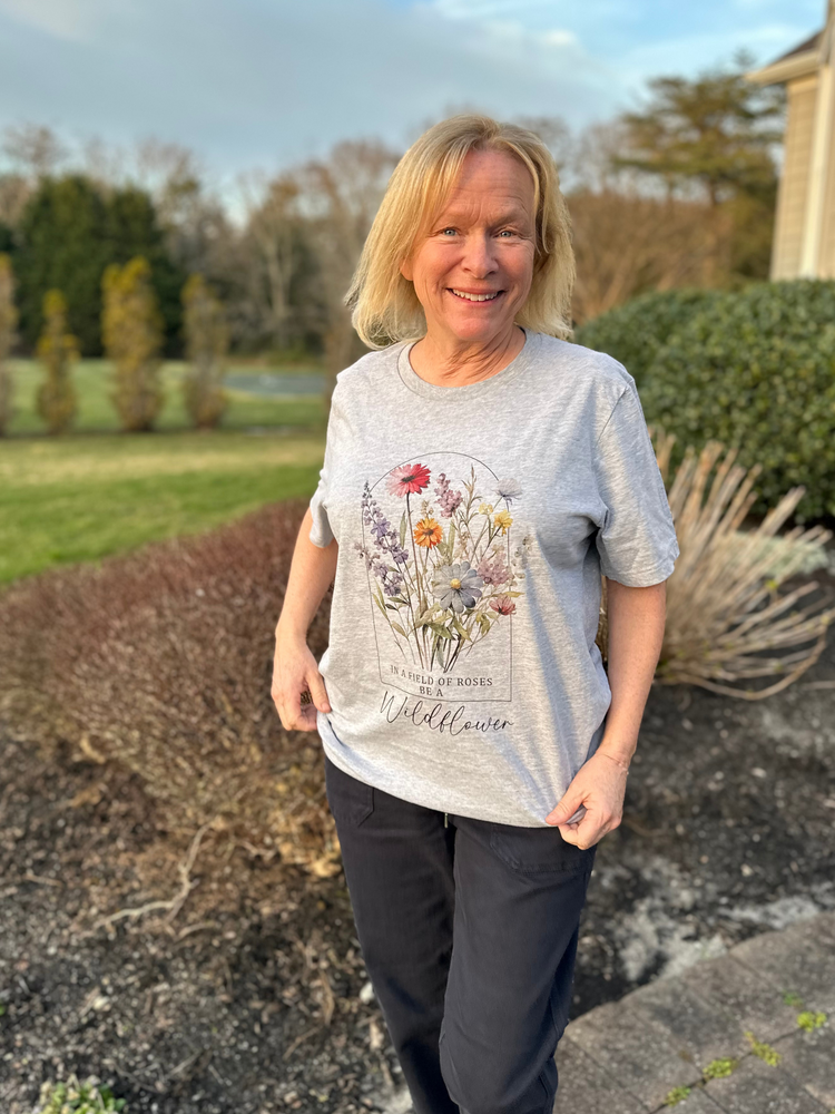 Wildflower Oversized Graphic Tee (S-3X)