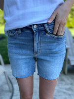 Judy Blue High Waisted Shorts in Curvy