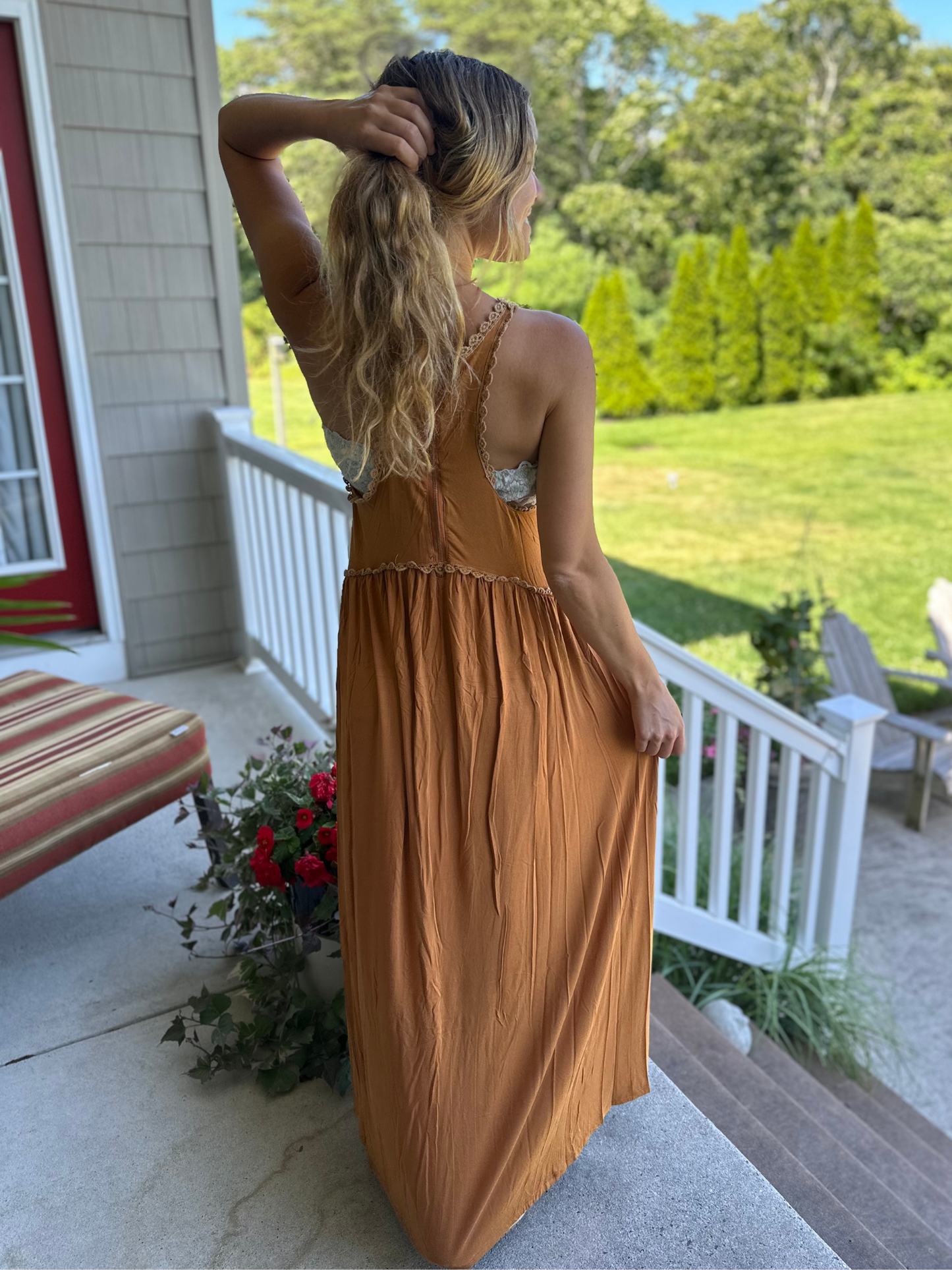 sleeveless boho maxi dress Boho Bliss Tie-Dye Sleeveless Maxi Dress Berry Sky Tie-Dye / 5XL