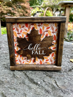 Maple Leaf Fall Sign