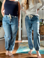 Judy Blue High Waisted Denim Joggers