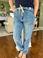 Judy Blue High Waisted Denim Joggers
