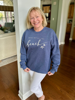 Meet Me at the Beach Graphic Sweatshirt