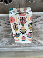 Embroidered Bug Dish Towel