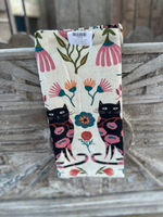Cat Bloom Dish Towels