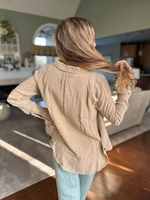 The Riley Shirt in Lemon Pepper