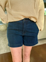 Judy Blue High Waisted Denim Trouser Shorts