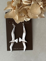 Silver Seagull Earrings