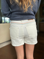 Judy Blue High Waisted Rainbow Stitch Shorts