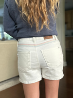 Judy Blue High Waisted Rainbow Stitch Shorts