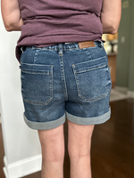 Judy Blue High Waisted Cuff Jogger Shorts