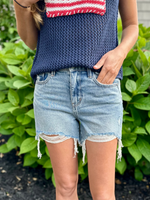 Judy Blue High Waisted Rigid Cutoff Shorts