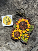 Chala Sunflower Coin Purse & Key Fob