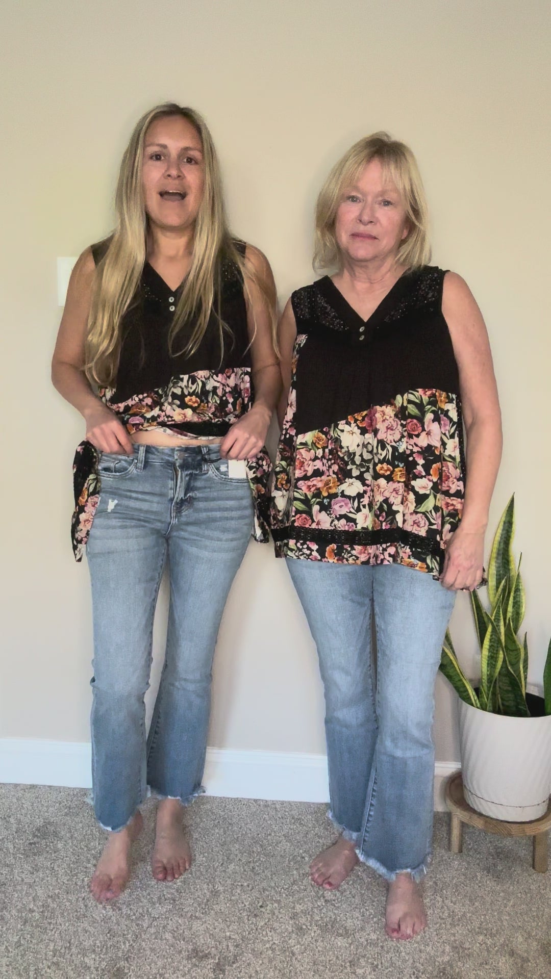 Mica High Rise Crop Flare Jeans