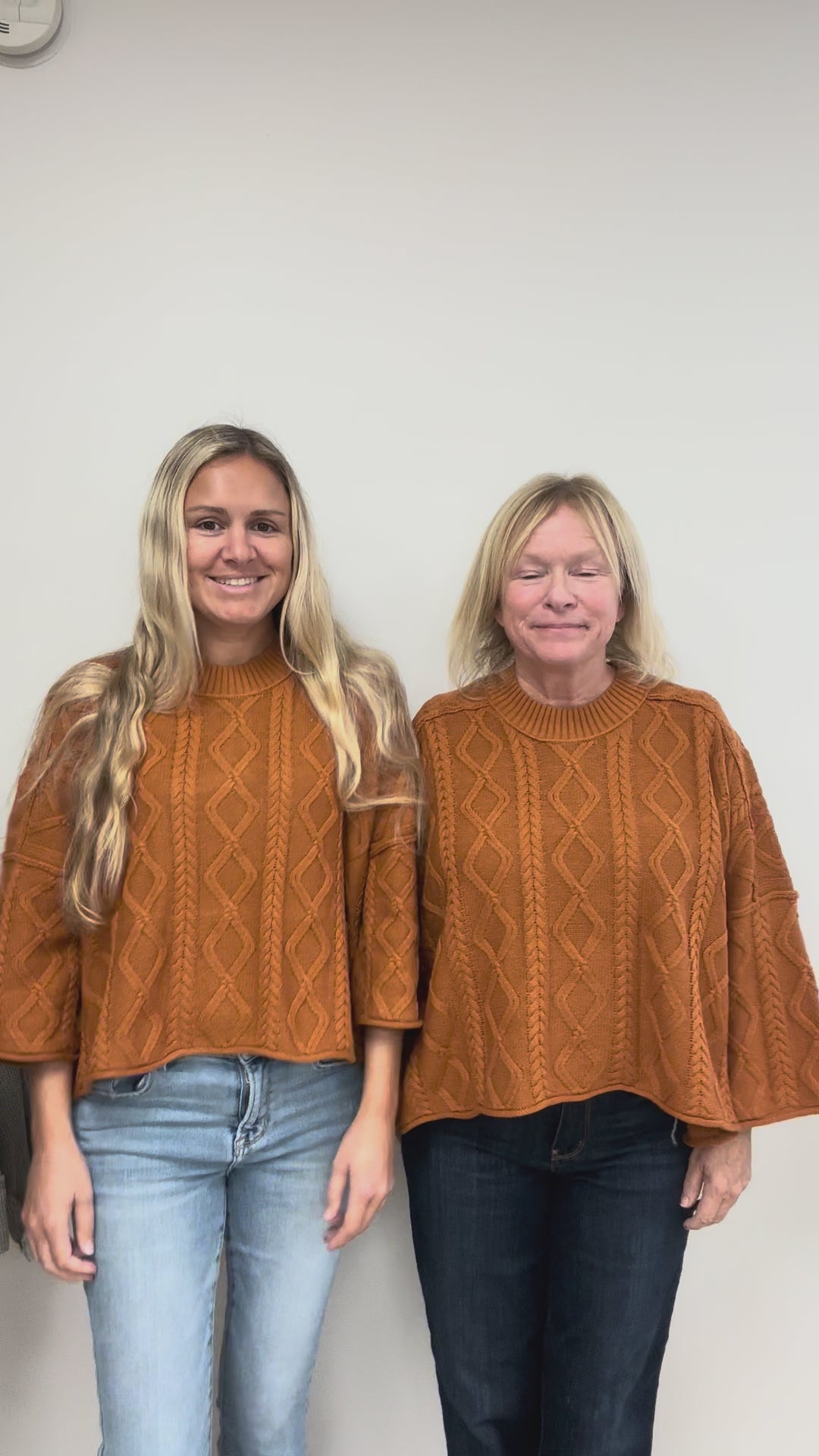 Cable Knit Ginger Sweater