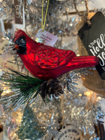 Red Cardinal Ornament - Wild Magnolia