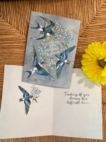 Comfort And Peace Sympathy Card - Wild Magnolia