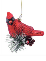 Red Cardinal Ornament - Wild Magnolia